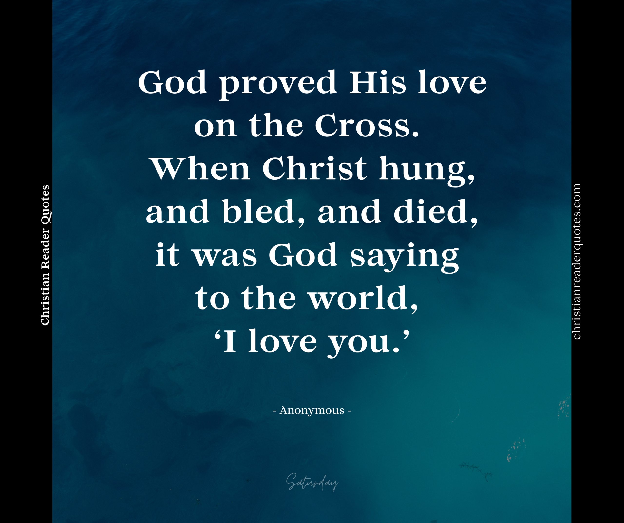 god-proved-love