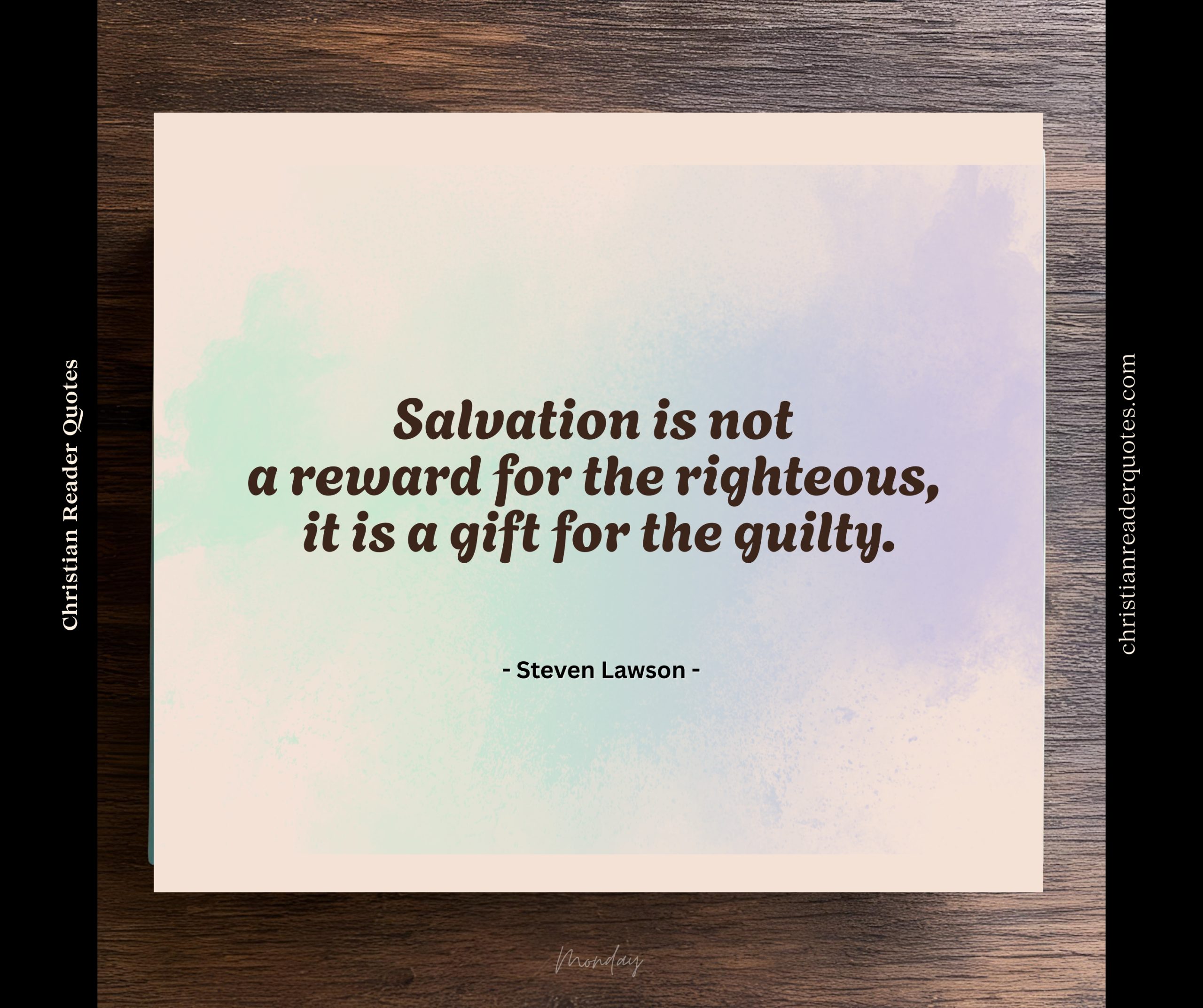 salvation-not-reward