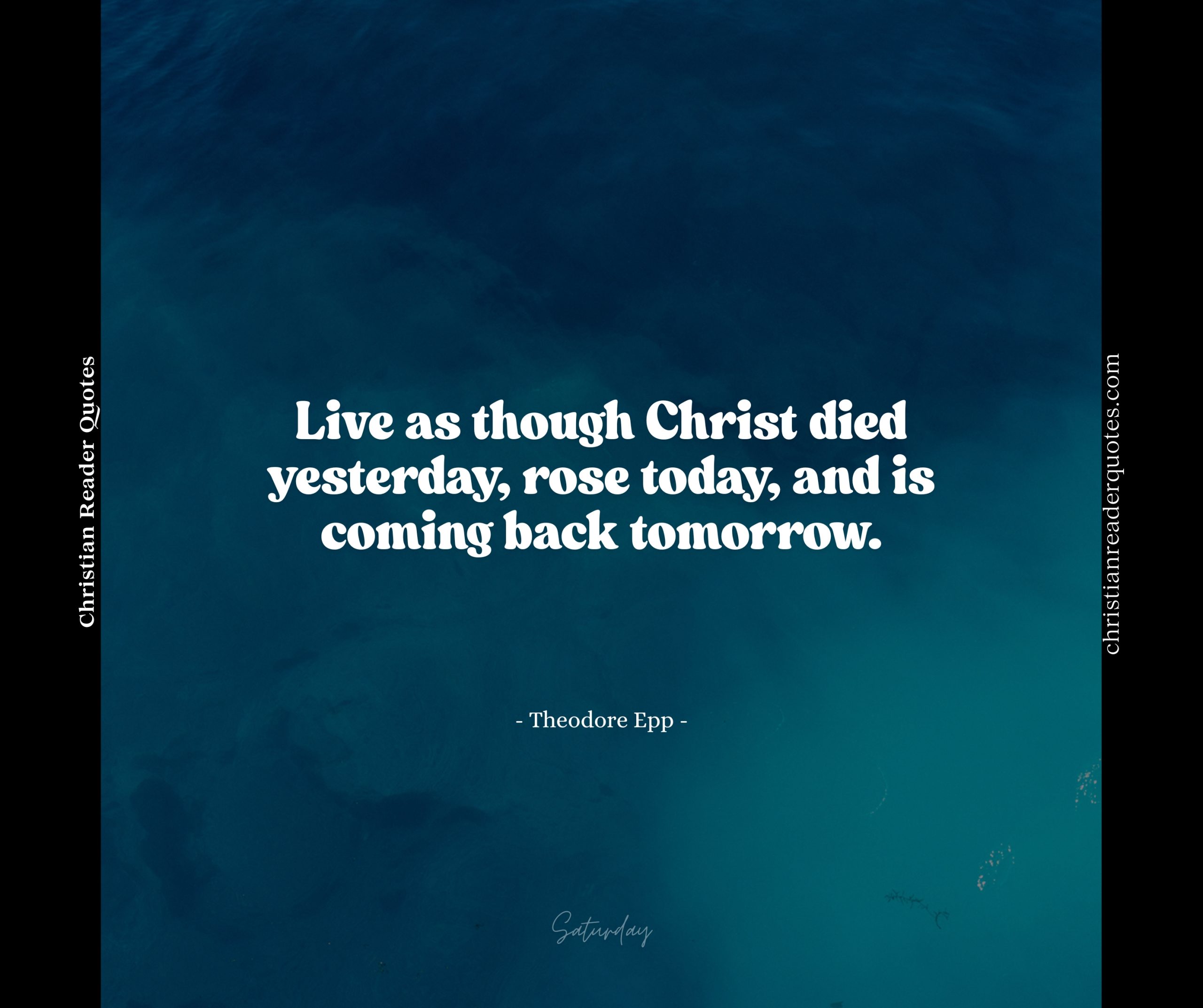 live-as-though