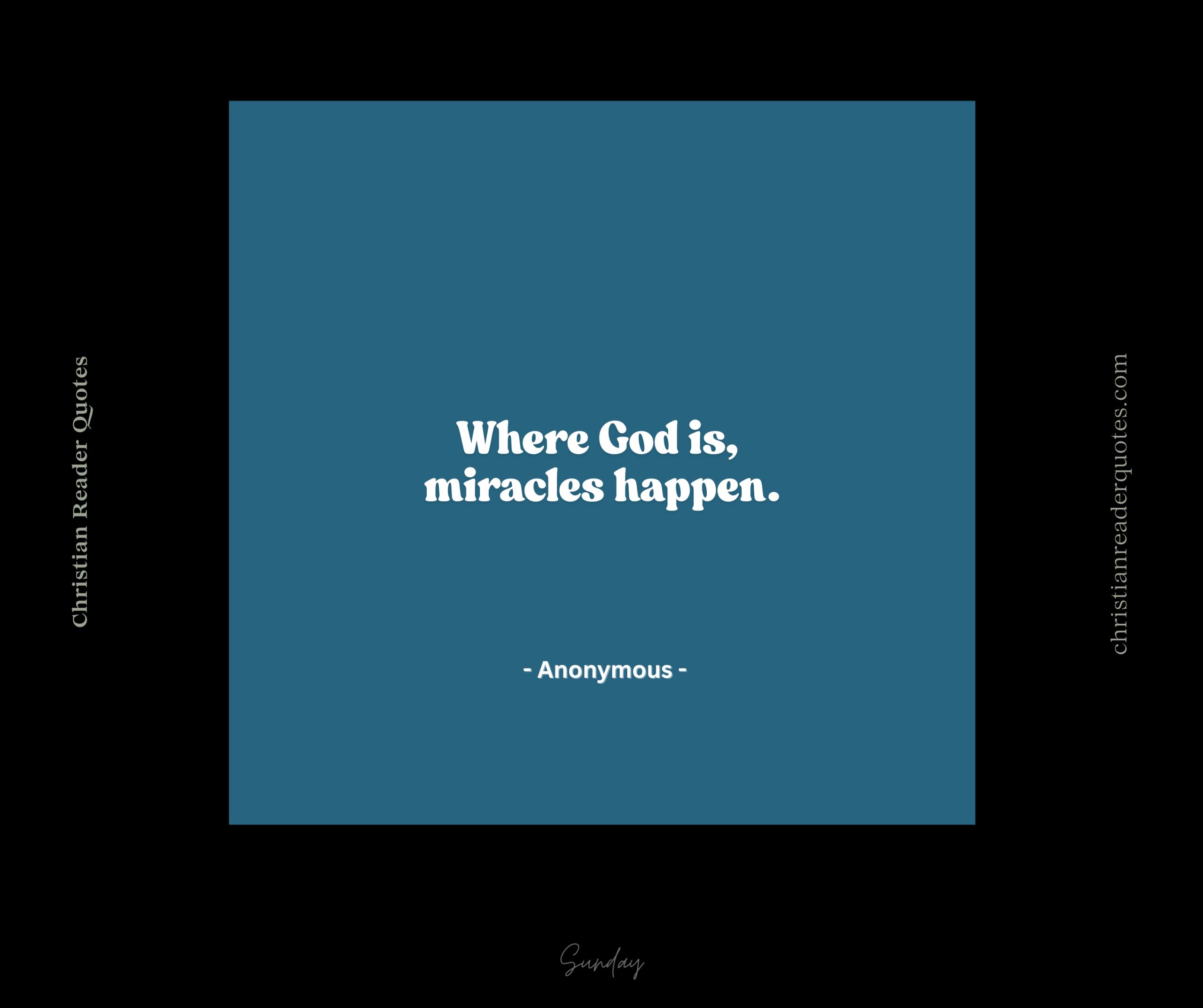 where-God-miracles