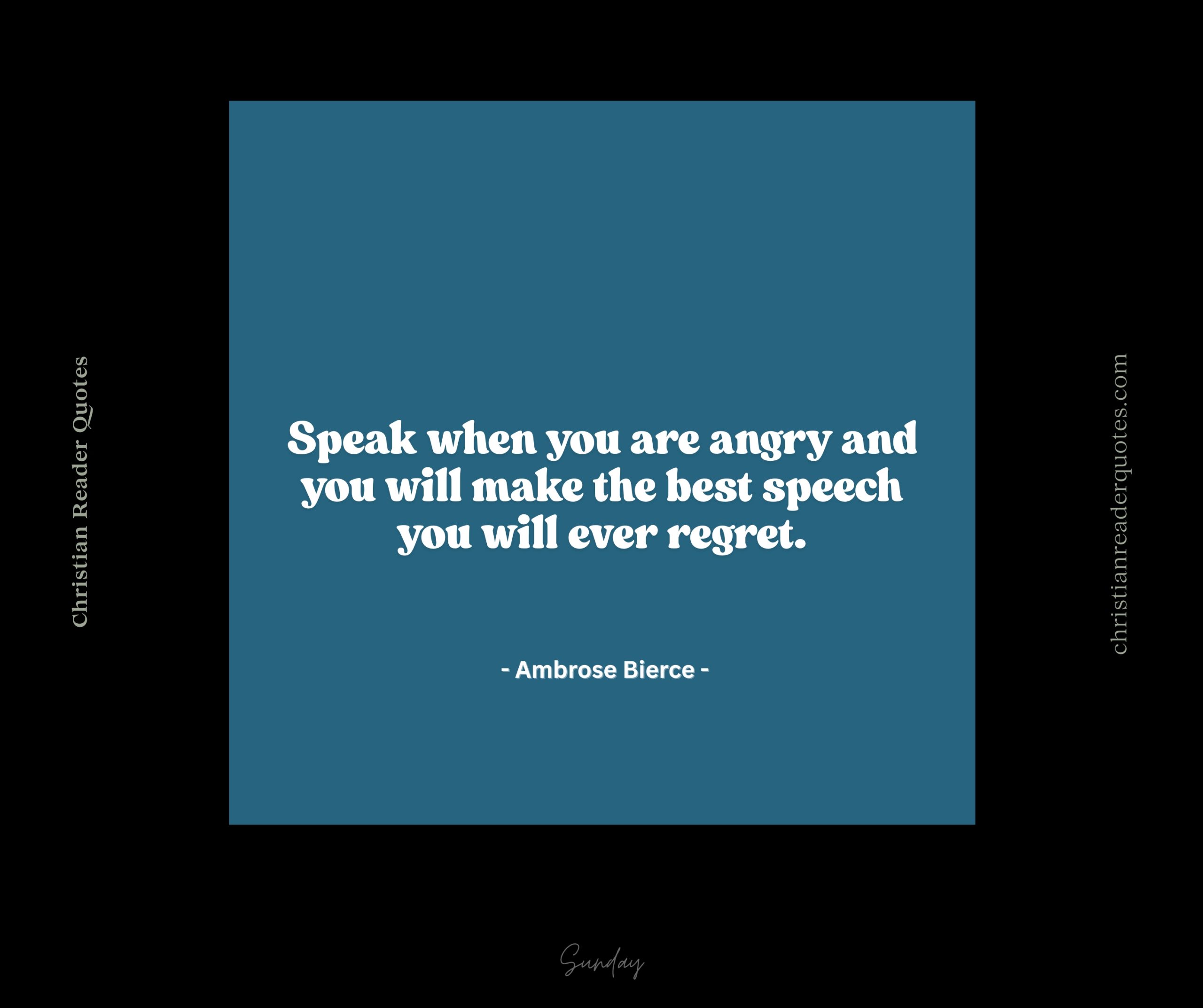 speak-when-angry