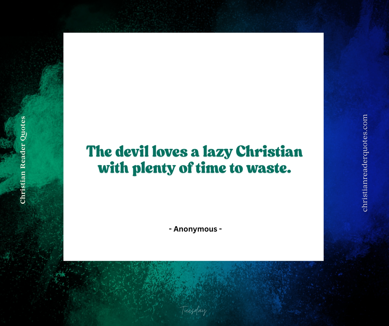 devil-loves-lazy-christian