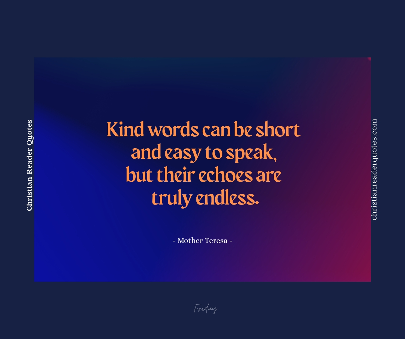 kind-words-can-be-short